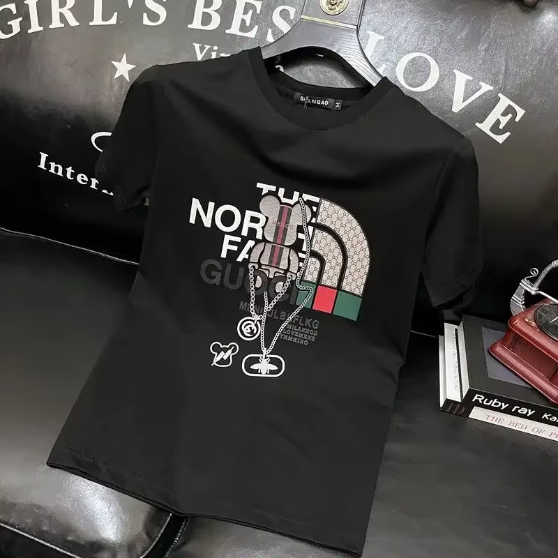 تي شيرت رجالي فاخر من القطن ال - مراجعة Streetwear Brand Clothing وسعره