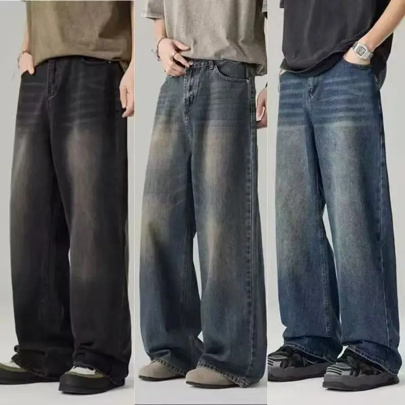 جينز رجالي واسع الساق على المو - مراجعة Streetwear Brand Denim وسعره